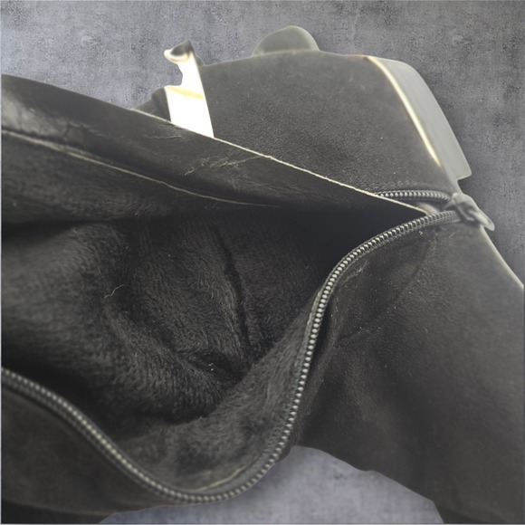 Stylish Black Over the Knee Boots - Picture 10 of 14